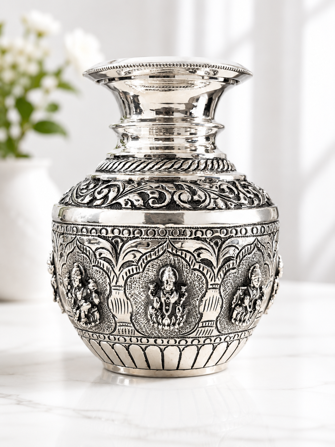 Silver Designer Kalash